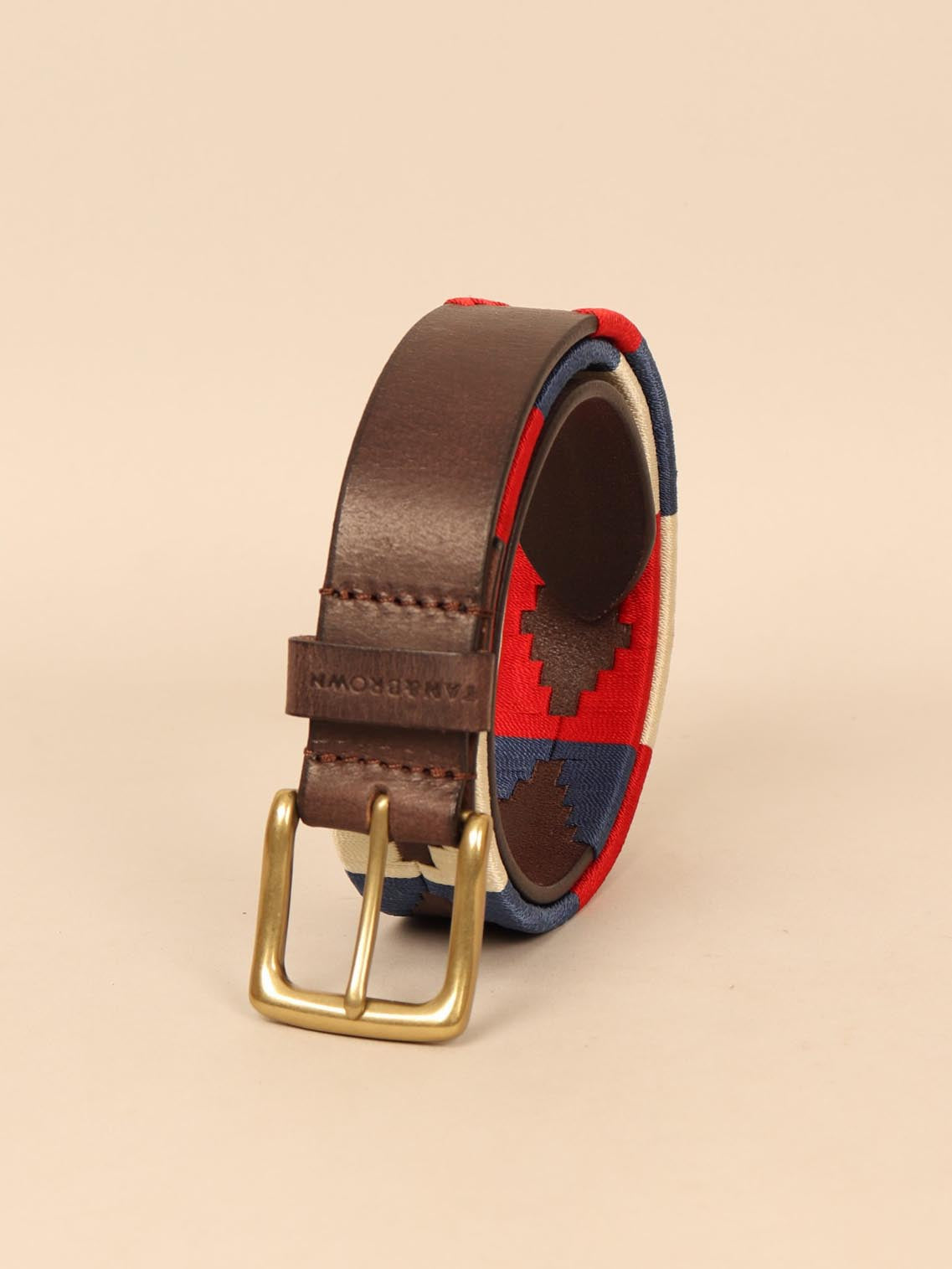 Polo leather belt