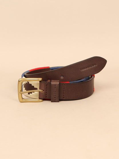 Polo leather belt