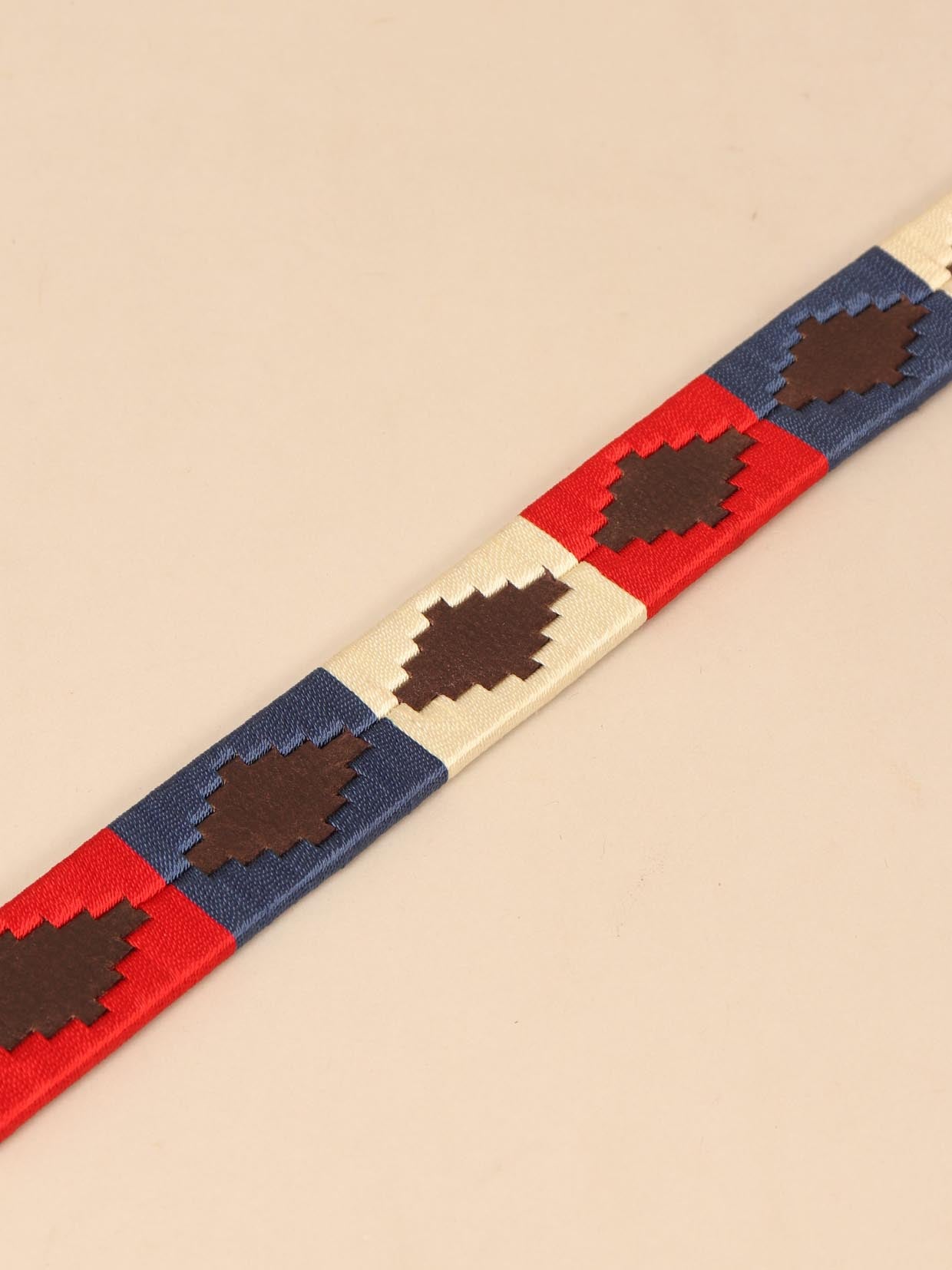 Polo leather belt