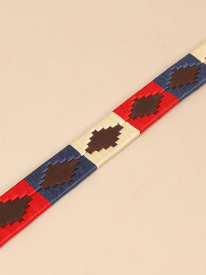 Polo leather belt