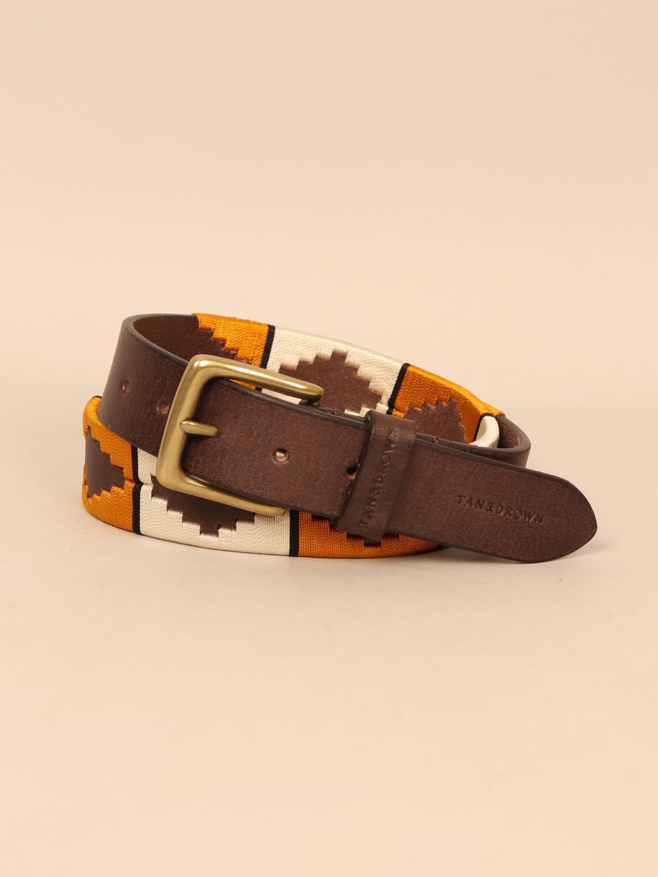 handmade leather belt
