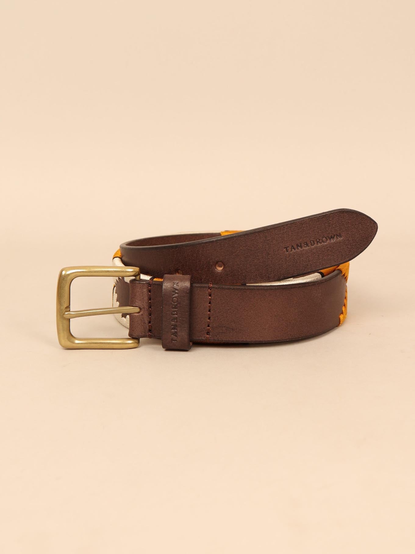 handmade leather belt
