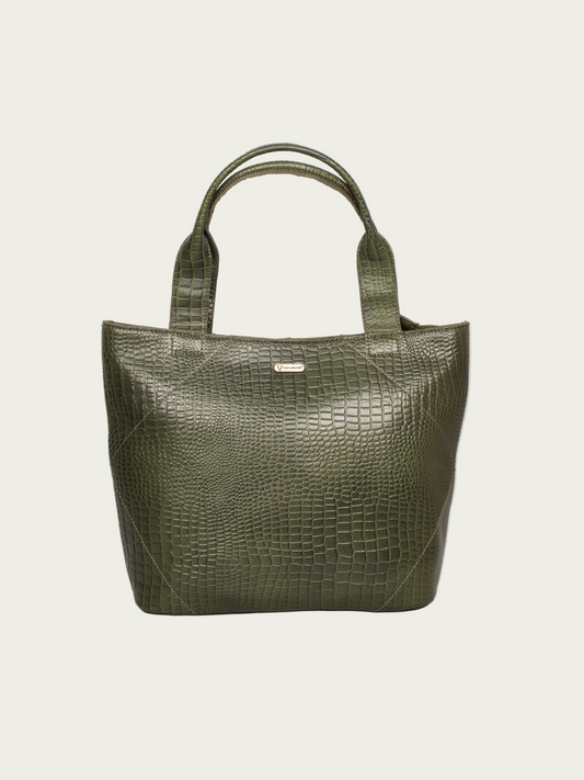 Leather handbag