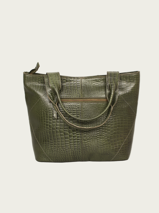 Leather handbag