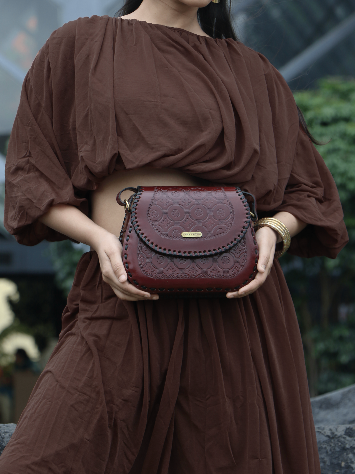 Leather Sling Bag