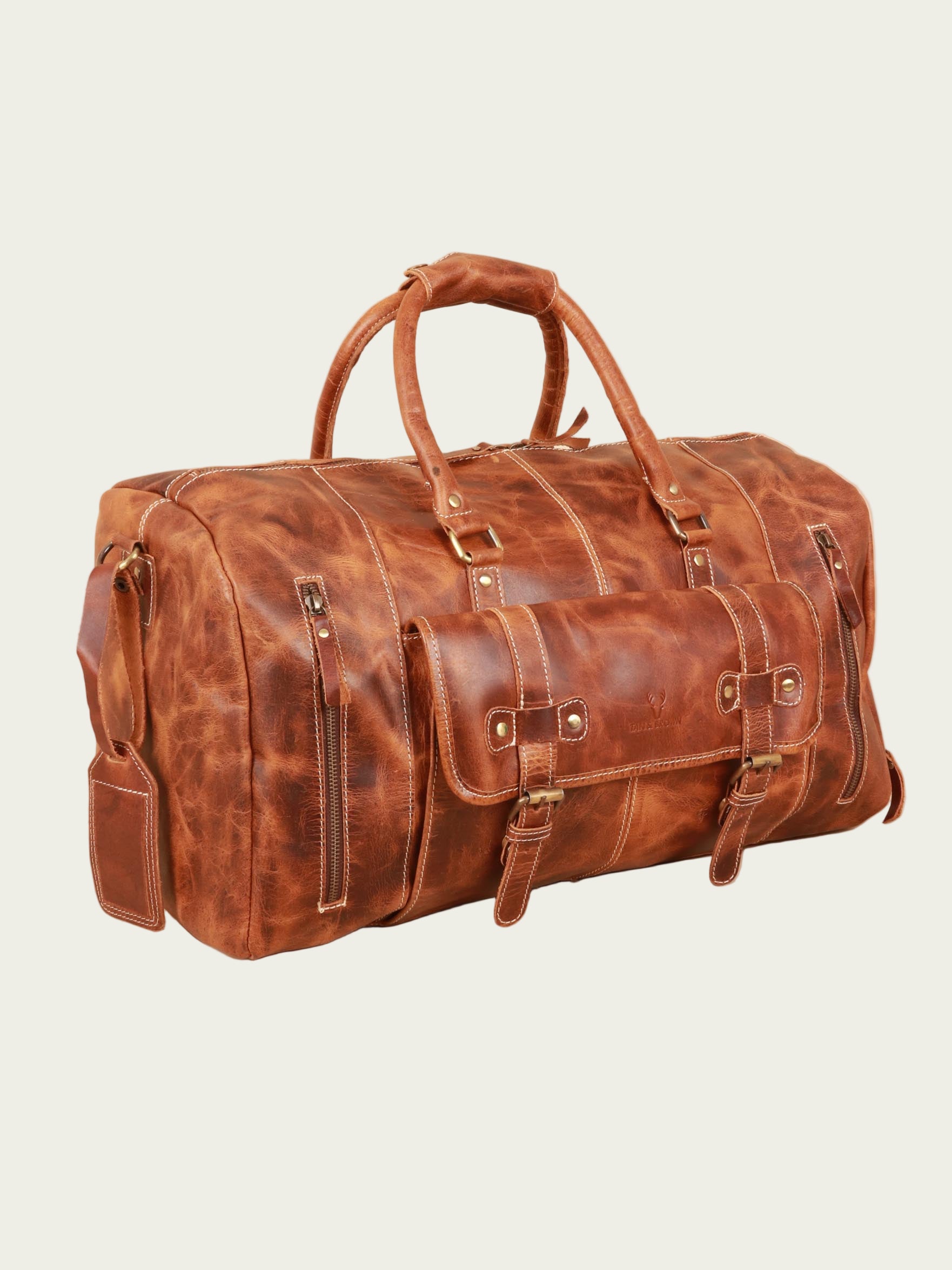 Large Leather Duffle Bag Mens