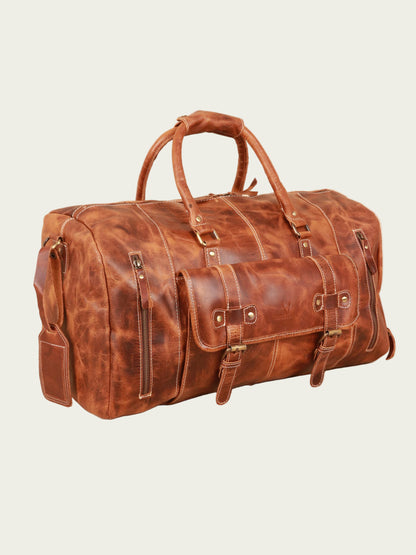 Large Leather Duffle Bag Mens