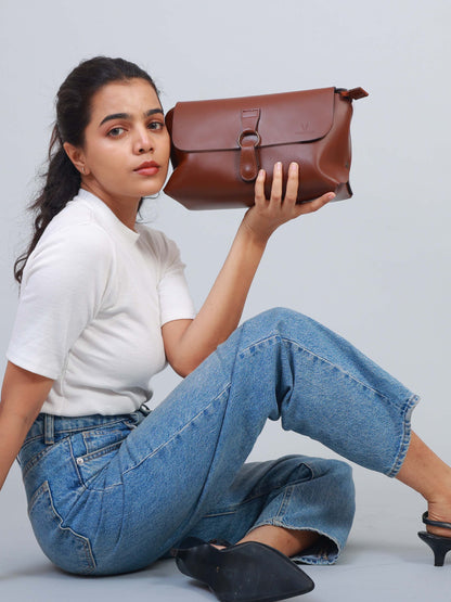 leather sling bag for ladies