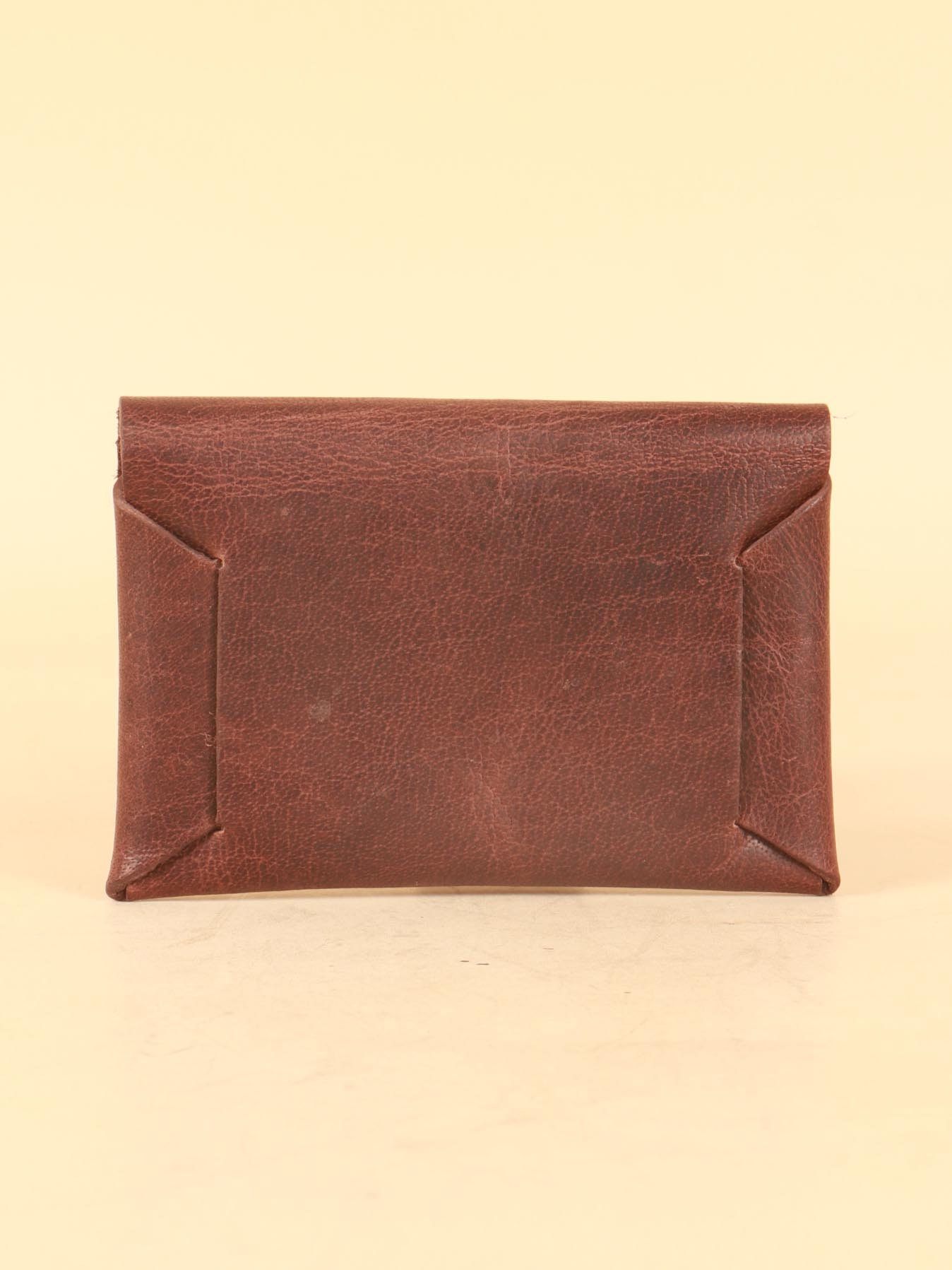 Genuine leather business card holder