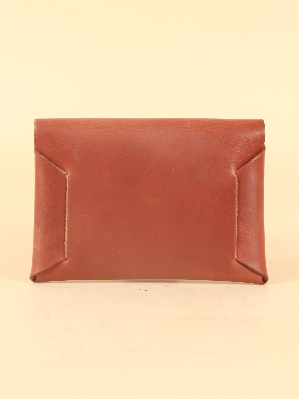 Genuine leather business card holder