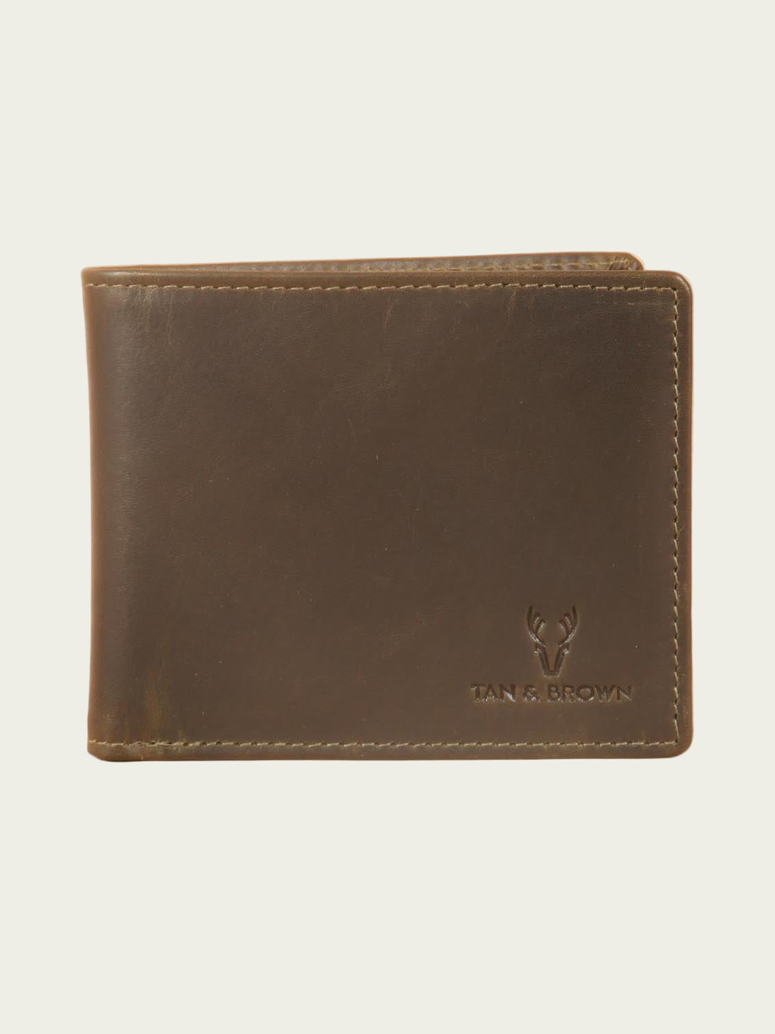 Oil pullup leather men's wallet