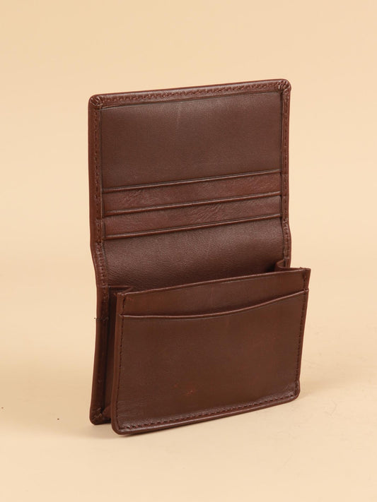 leather business card holder