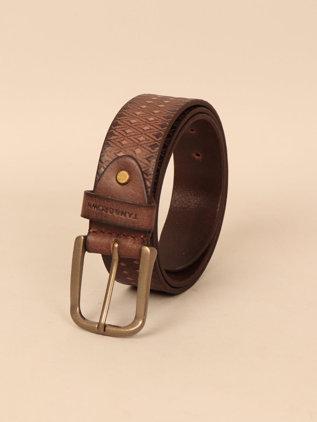 Premium leather belt