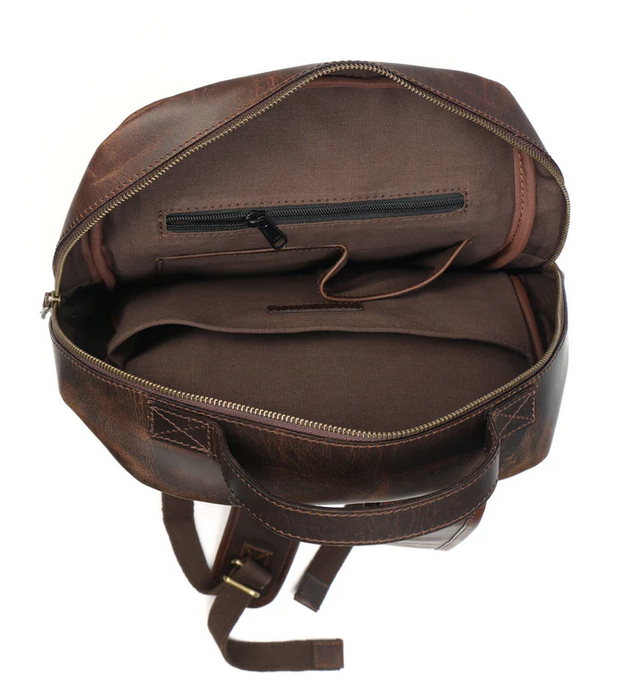 Vintage Leather Backpack