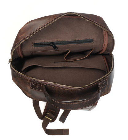 Vintage Leather Backpack