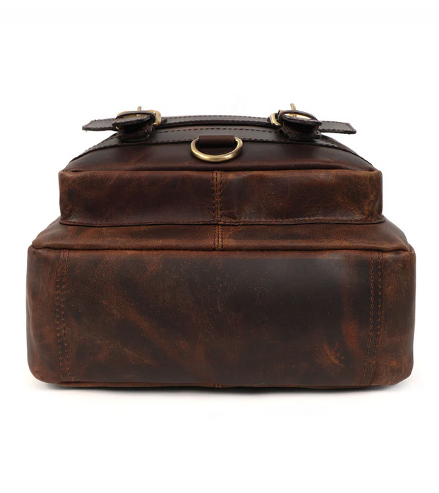 Vintage Leather Backpack