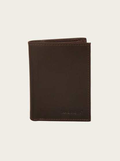 slim leather wallet