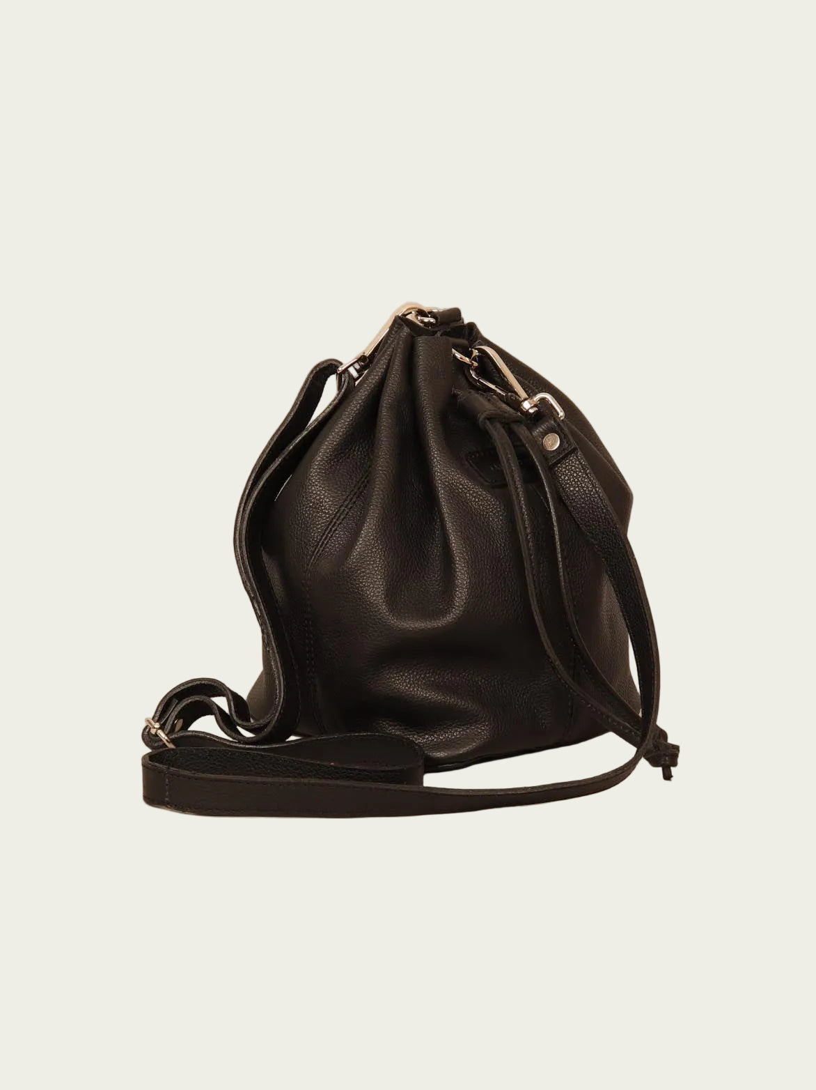 Leather Bucket Bag