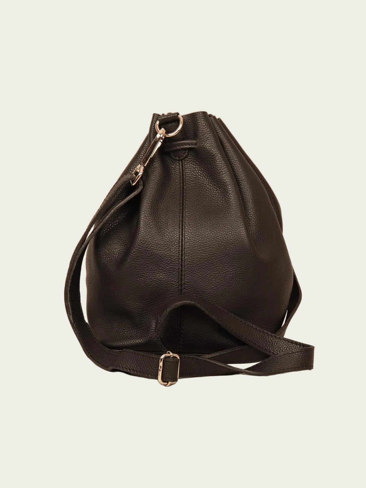 Leather Bucket Bag