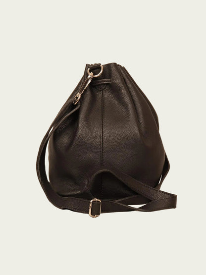 Leather Bucket Bag