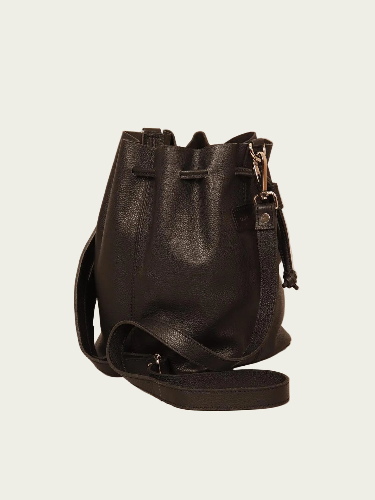 Leather Bucket Bag