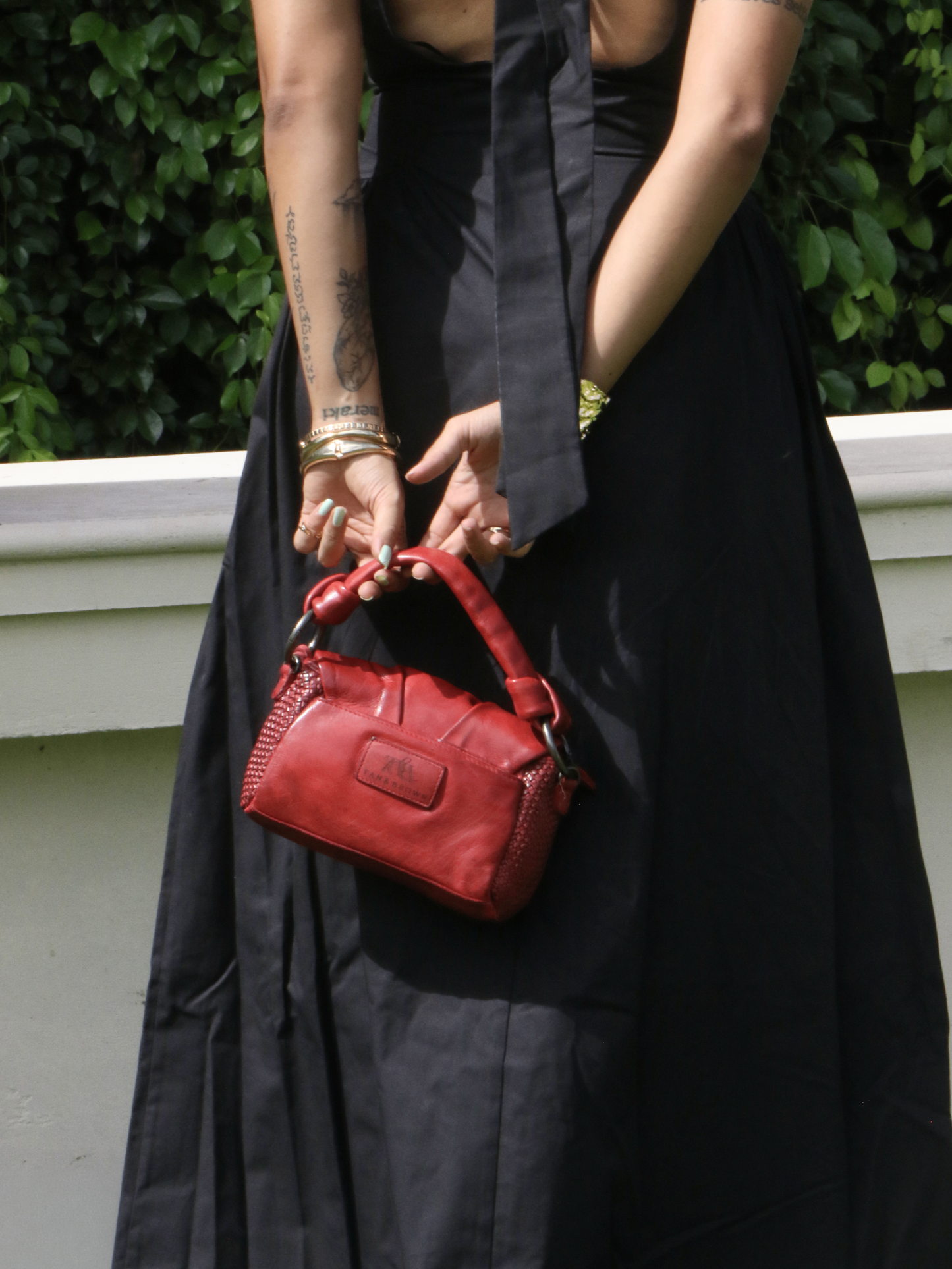 premium leather sling bag