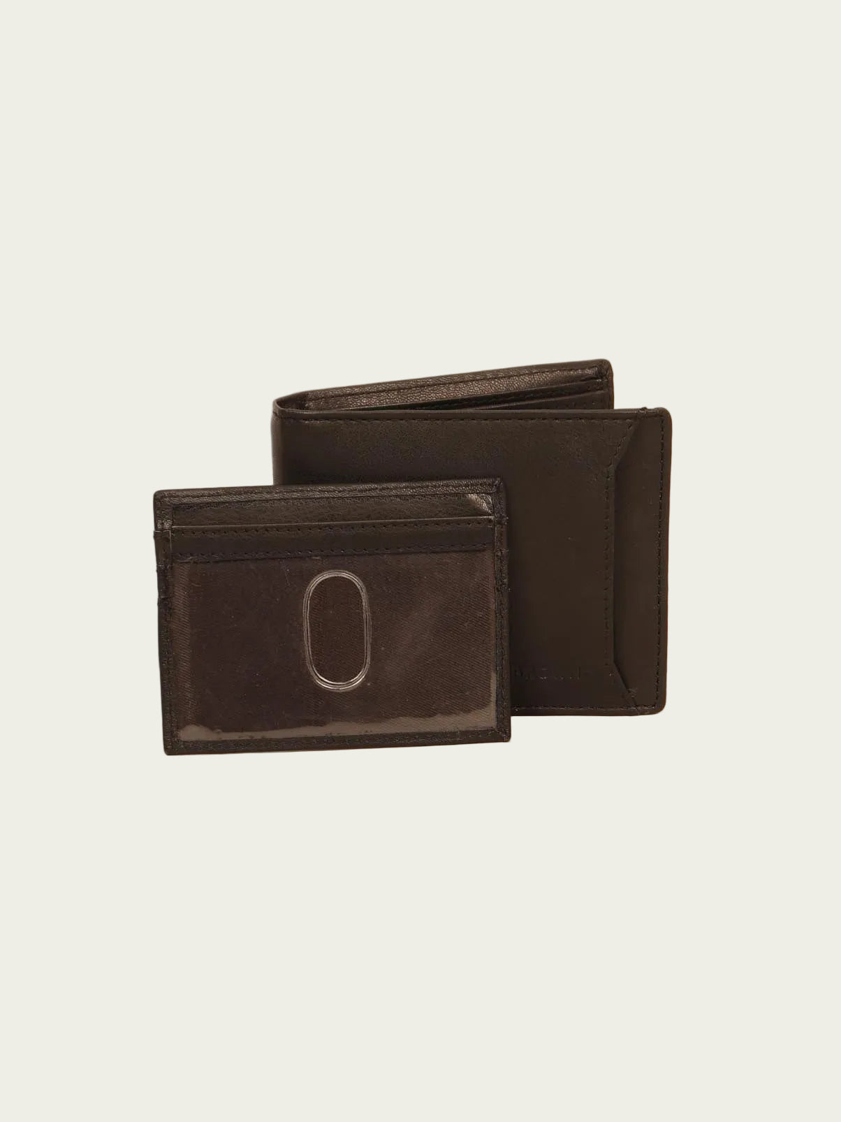 Leather bifold wallet