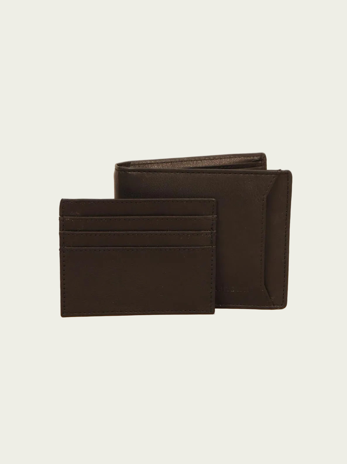 Leather bifold wallet
