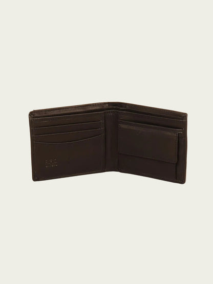 Leather bifold wallet