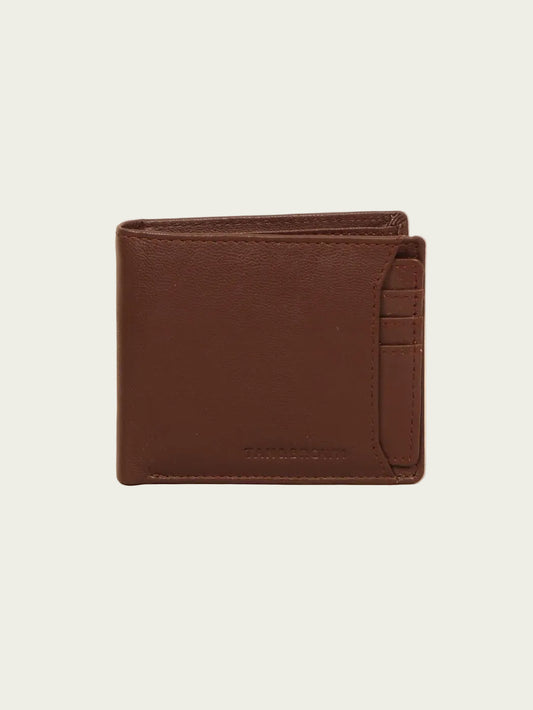 Leather bifold wallet