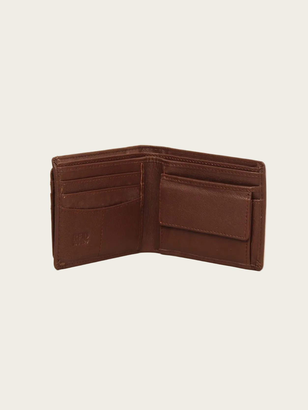 Leather bifold wallet