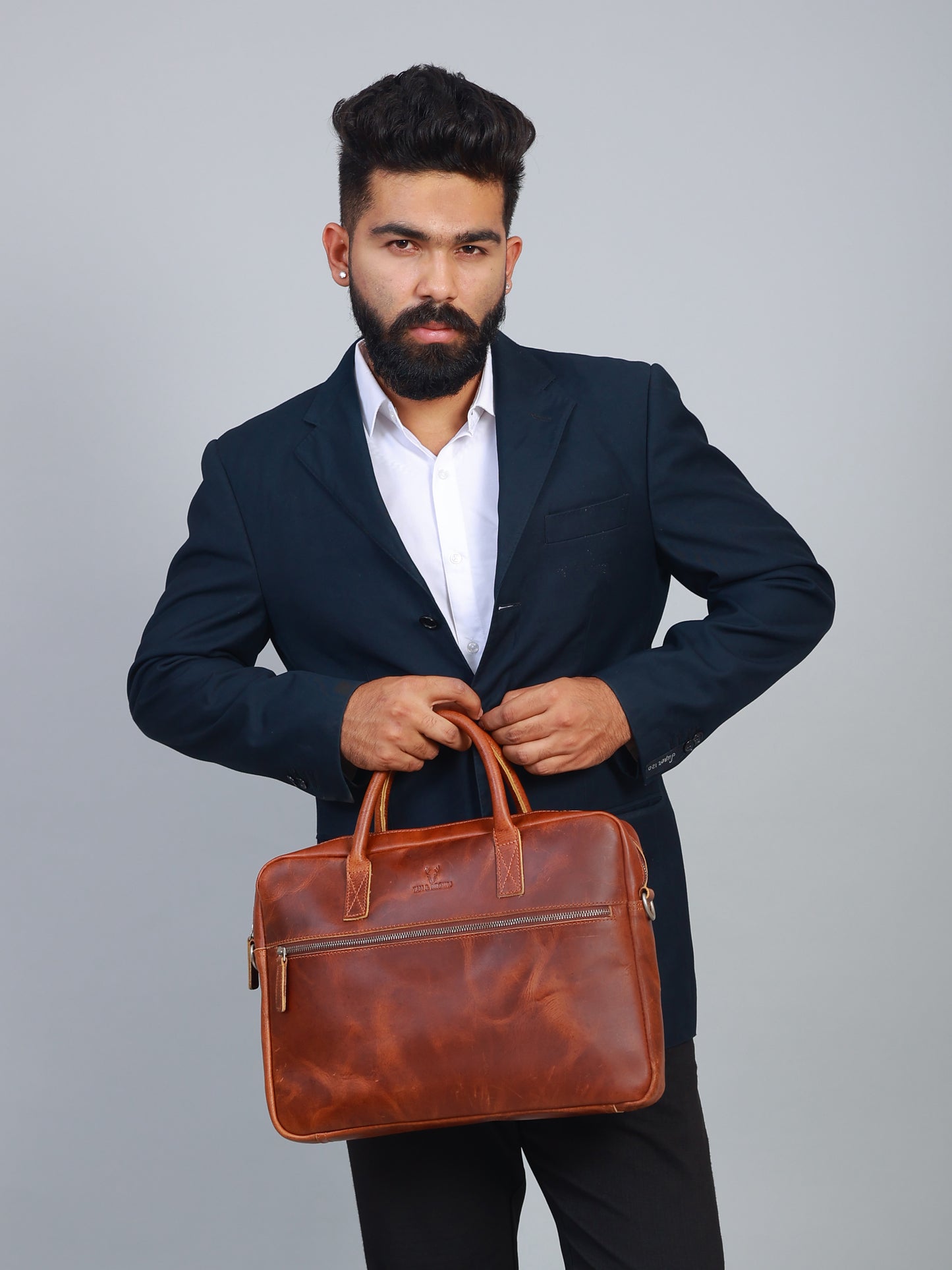 Leather Bag for Laptop for Men