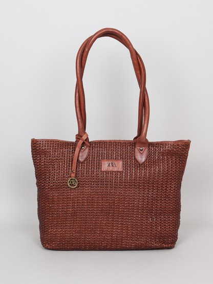 leather tote bag for women
