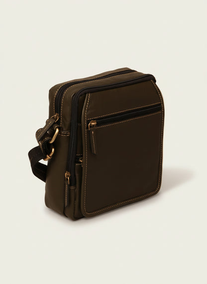 LEATHER CROSSBODY BAG