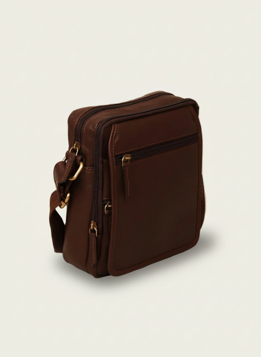 LEATHER CROSSBODY BAG