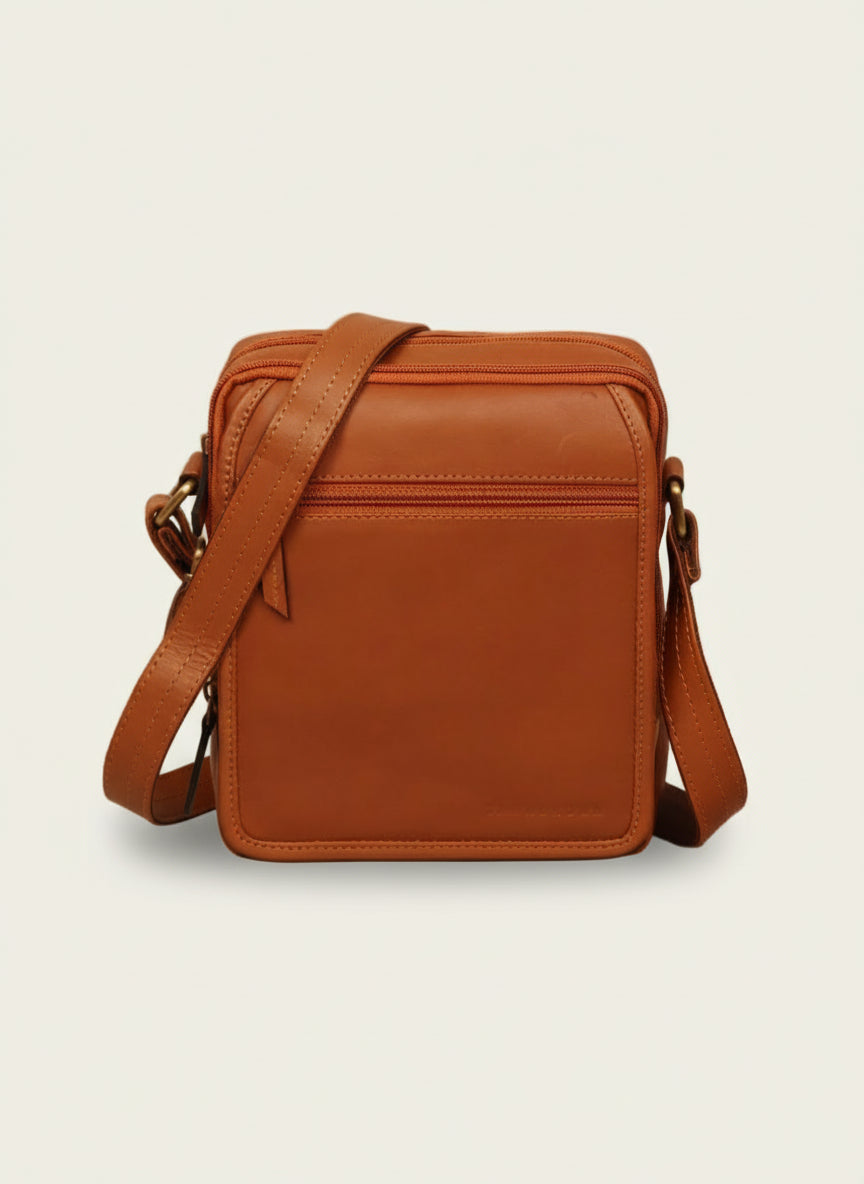 LEATHER CROSSBODY BAG