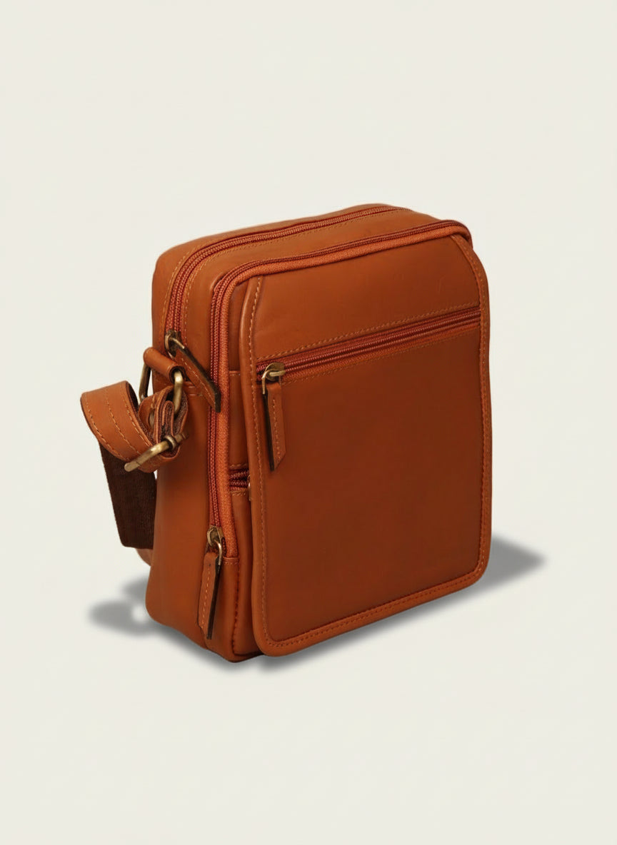 LEATHER CROSSBODY BAG