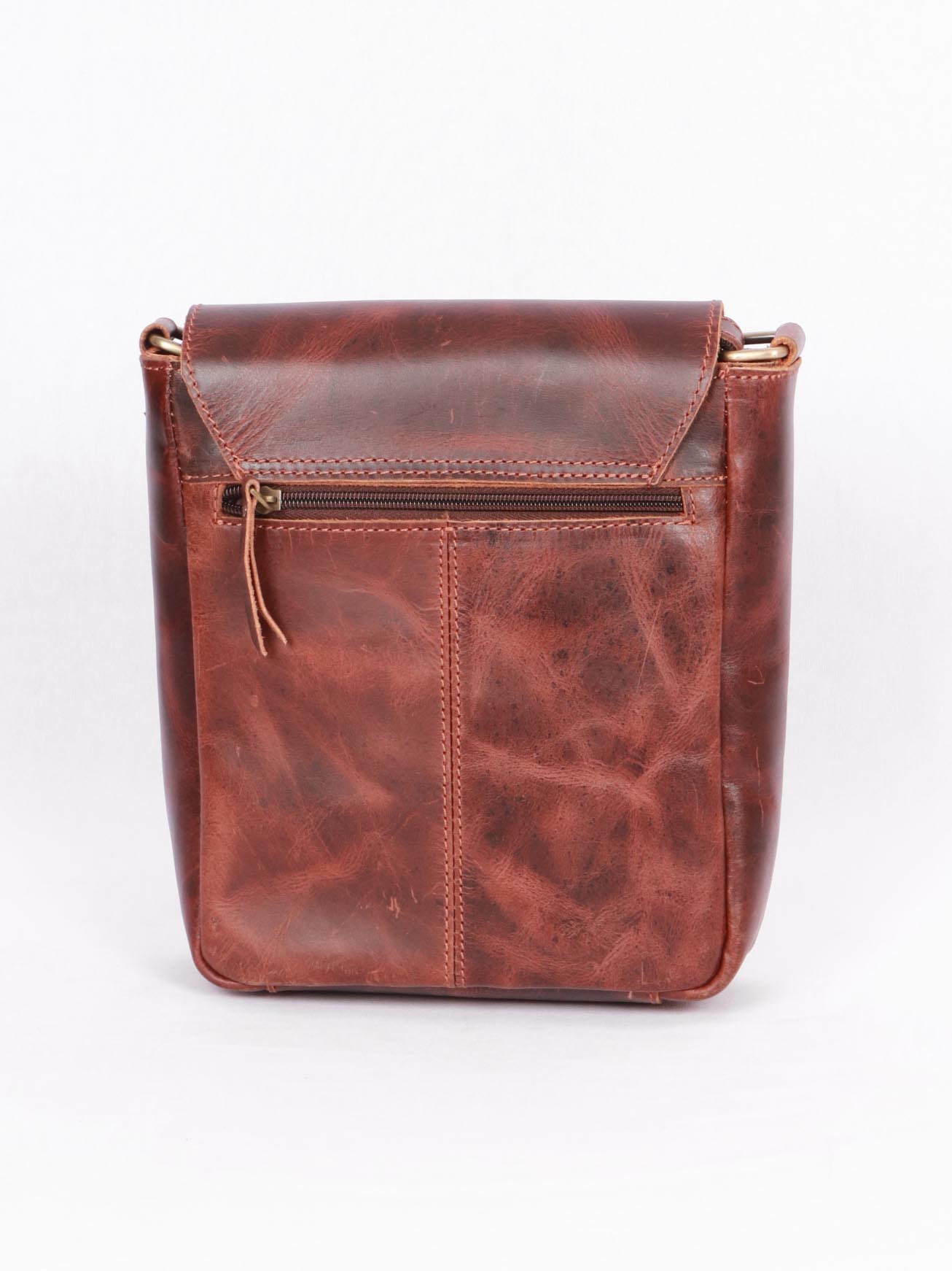 vintage leather sling bag