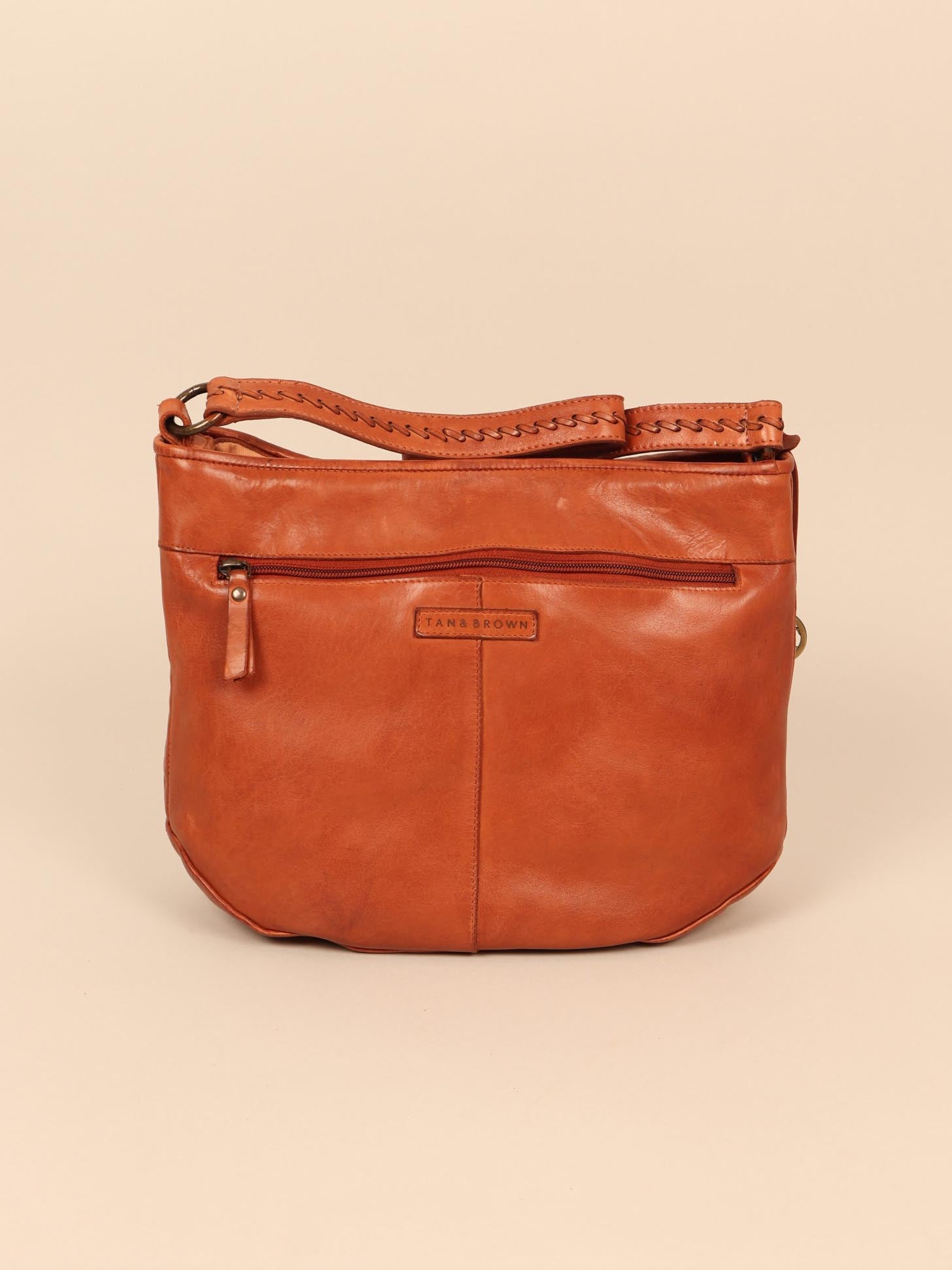 Women's leather sling bag