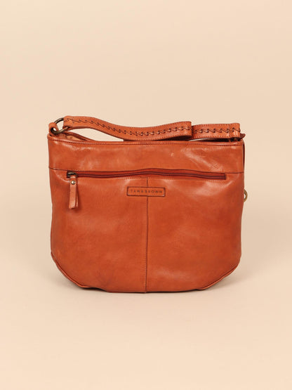 Women's leather sling bag