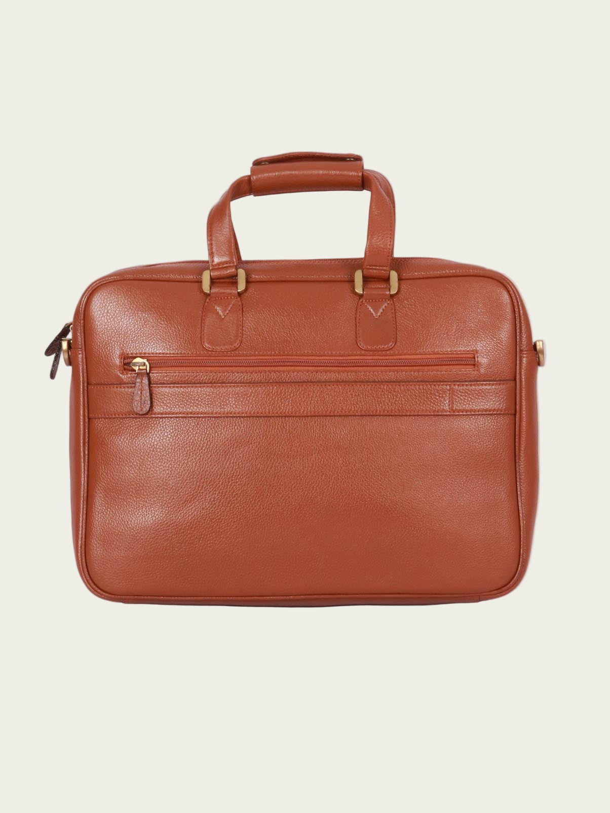slim leather laptop bag