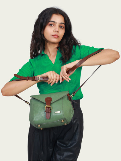 genuine leather crossbody sling bag for ladies