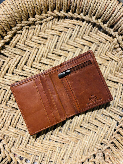 full grain leather wallet