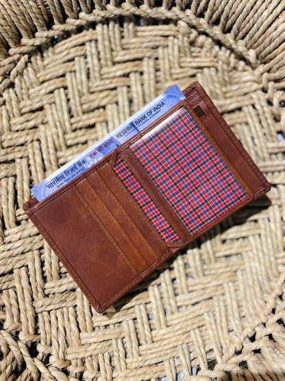 full grain leather wallet